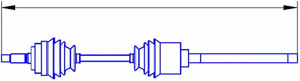 Sercore 121005 Drive shaft 121005