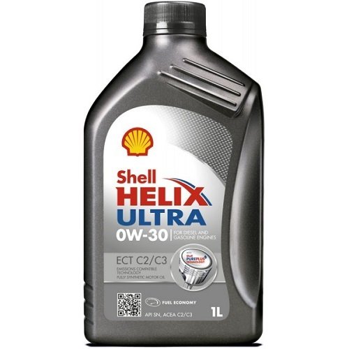 Shell 550042390 Engine oil Shell Helix Ultra ECT 0W-30, 1L 550042390