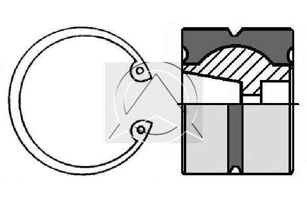 Sidem 20445 Hobs, kit 20445