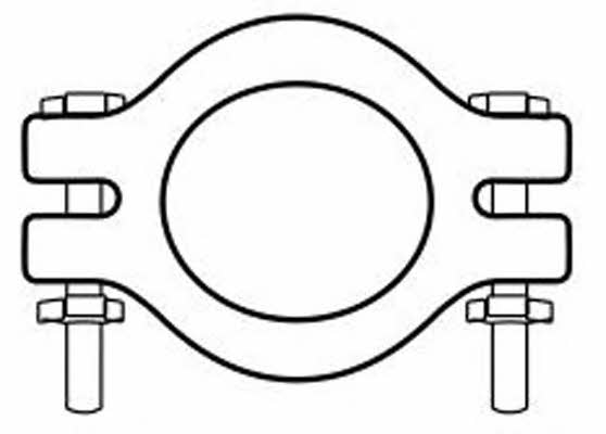 Sigam 050025 Exhaust clamp 050025