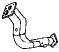 Sigam 10122 Exhaust front pipe 10122