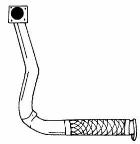 Sigam 12162 Exhaust pipe 12162