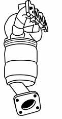 Sigam 70313 Catalytic Converter 70313