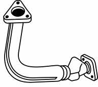 Sigam 45148 Exhaust pipe 45148
