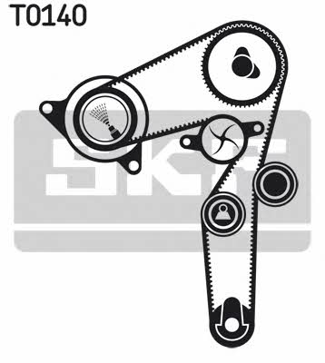 SKF VKMC 02196-2 TIMING BELT KIT WITH WATER PUMP VKMC021962
