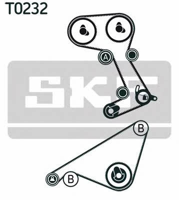 SKF VKMA 06408 Timing Belt Kit VKMA06408