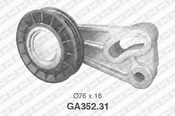 SNR GA35231 V-ribbed belt tensioner (drive) roller GA35231