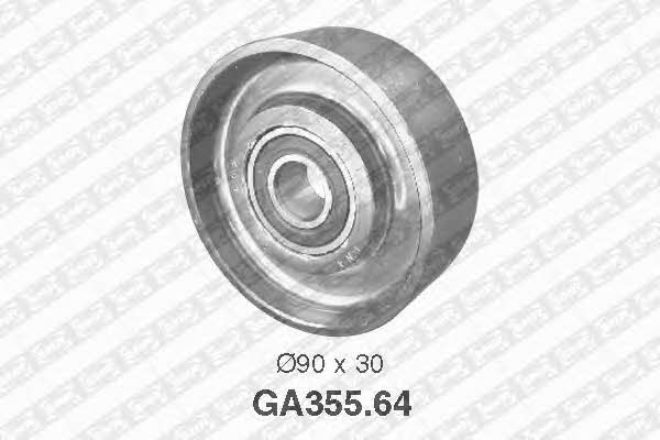 SNR GA355.64 V-ribbed belt tensioner (drive) roller GA35564