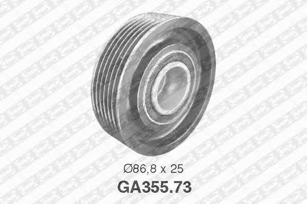 SNR GA35573 V-ribbed belt tensioner (drive) roller GA35573