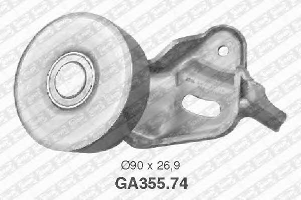 SNR GA355.74 V-ribbed belt tensioner (drive) roller GA35574