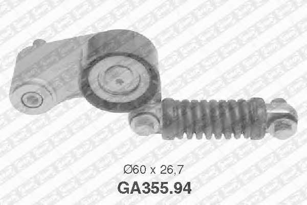 SNR GA35594 V-ribbed belt tensioner (drive) roller GA35594