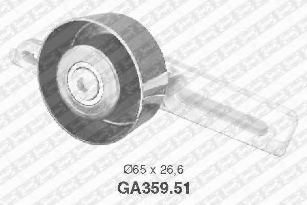 SNR GA35951 V-ribbed belt tensioner (drive) roller GA35951