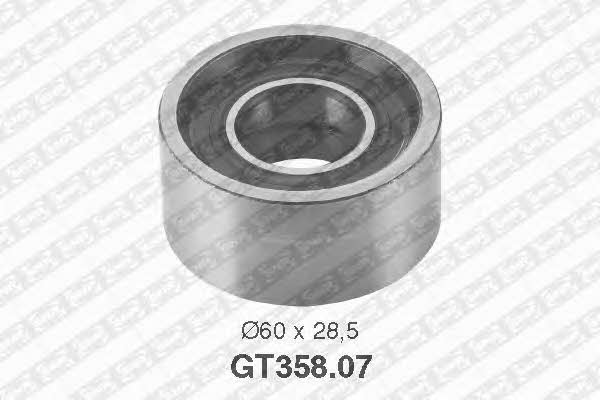 SNR GT358.07 Tensioner pulley, timing belt GT35807