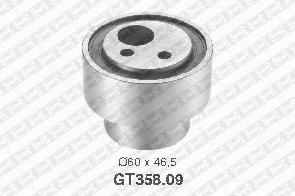 SNR GT358.09 Tensioner pulley, timing belt GT35809