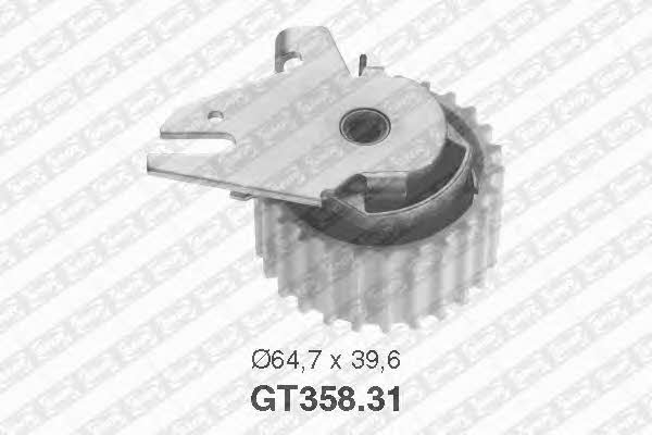 SNR GT35831 Tensioner pulley, timing belt GT35831