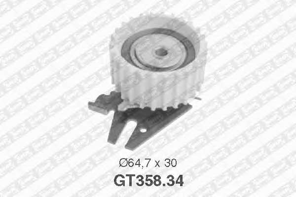 SNR GT35834 Tensioner pulley, timing belt GT35834