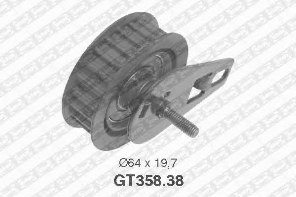SNR GT35838 Tensioner pulley, timing belt GT35838