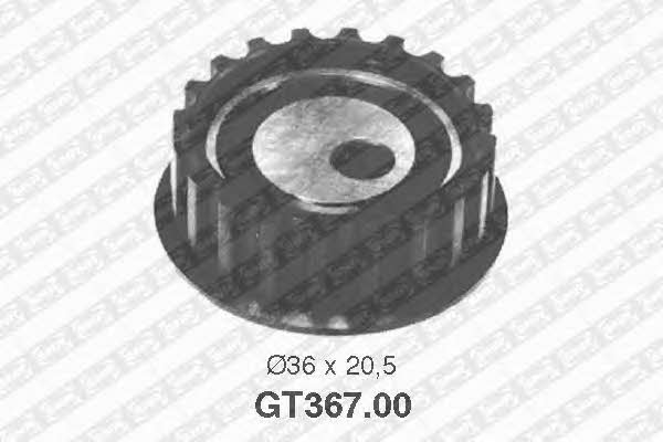 SNR GT367.00 Tensioner pulley, timing belt GT36700