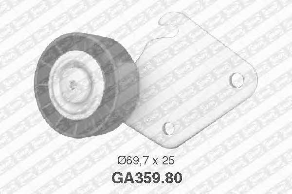 SNR GA35980 V-ribbed belt tensioner (drive) roller GA35980