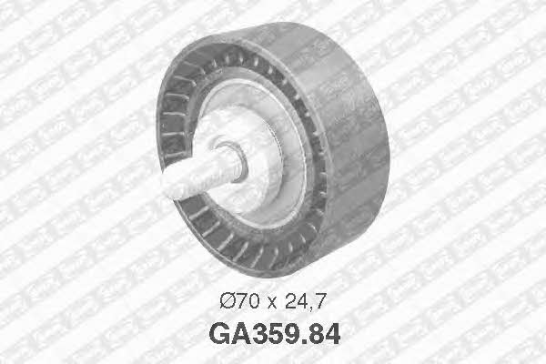 SNR GA359.84 V-ribbed belt tensioner (drive) roller GA35984