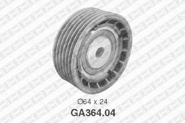 SNR GA36404 V-ribbed belt tensioner (drive) roller GA36404
