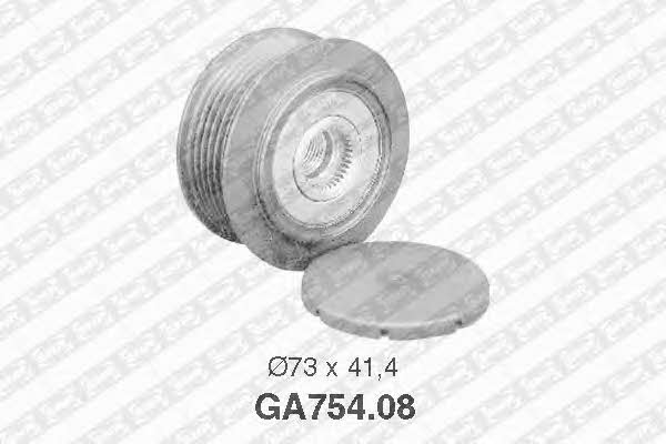 SNR GA754.08 Freewheel clutch, alternator GA75408