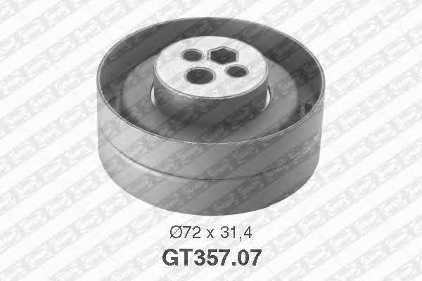 SNR GT357.07 Tensioner pulley, timing belt GT35707