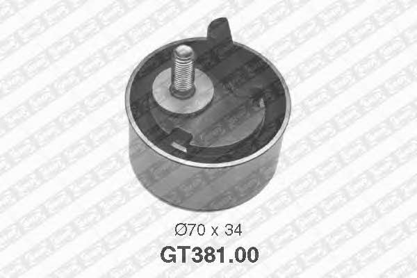 SNR GT381.00 Tensioner pulley, timing belt GT38100