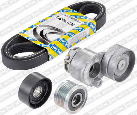 Drive belt kit Renault Laguna: KA85514 SNR Drive belt kit