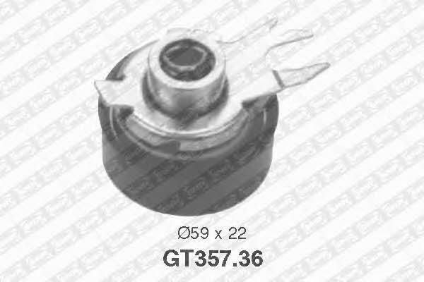 SNR GT35736 Tensioner pulley, timing belt GT35736