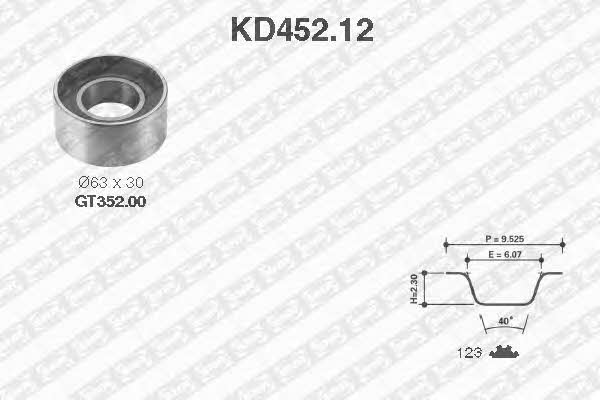 SNR KD45212 Timing Belt Kit KD45212