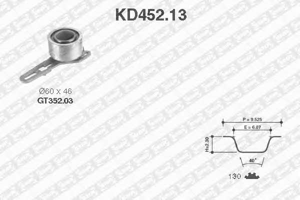 SNR KD452.13 Timing Belt Kit KD45213