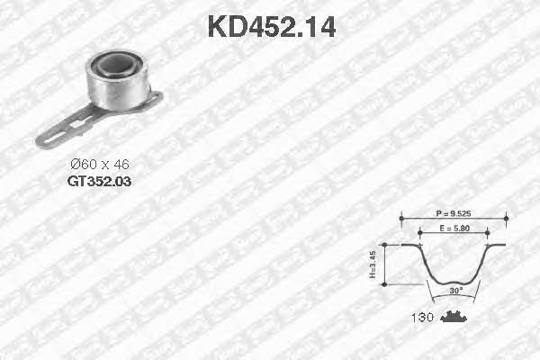 SNR KD45214 Timing Belt Kit KD45214
