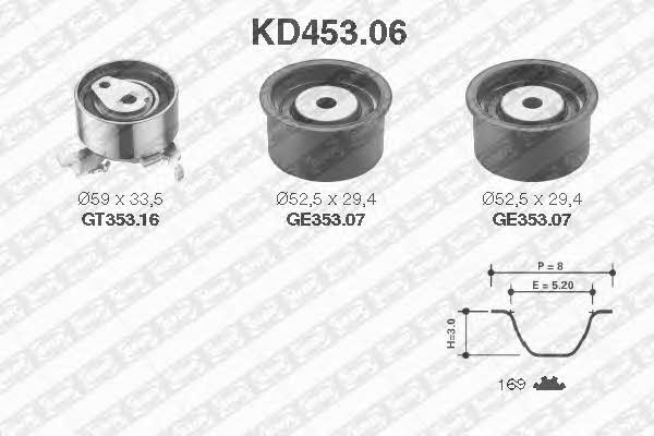 SNR KD45306 Timing Belt Kit KD45306