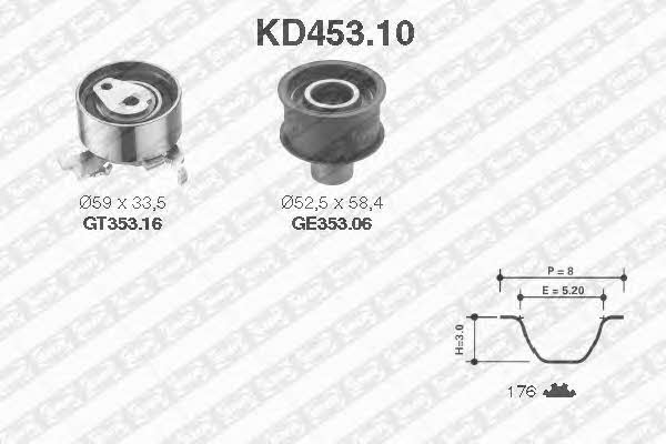 SNR KD45310 Timing Belt Kit KD45310
