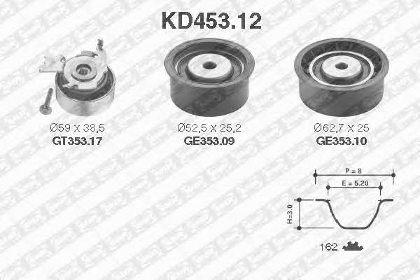 SNR KD45312 Timing Belt Kit KD45312