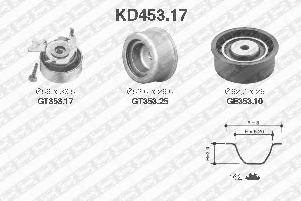 SNR KD45317 Timing Belt Kit KD45317