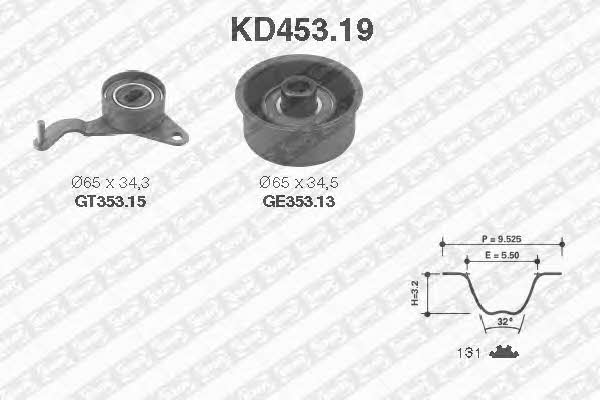 SNR KD45319 Timing Belt Kit KD45319