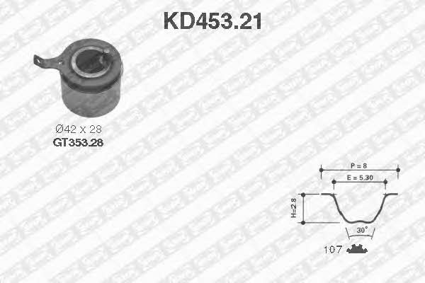 SNR KD45321 Timing Belt Kit KD45321
