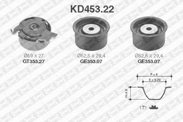 SNR KD45322 Timing Belt Kit KD45322