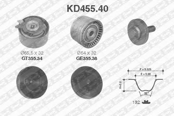 SNR KD45540 Timing Belt Kit KD45540