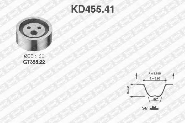 SNR KD45541 Timing Belt Kit KD45541