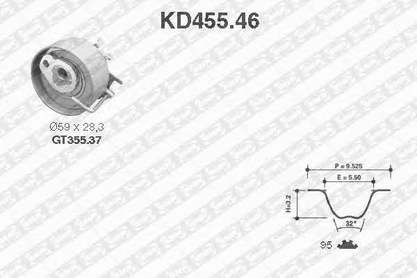 SNR KD45546 Timing Belt Kit KD45546
