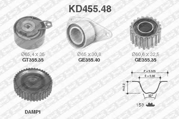 SNR KD45548 Timing Belt Kit KD45548