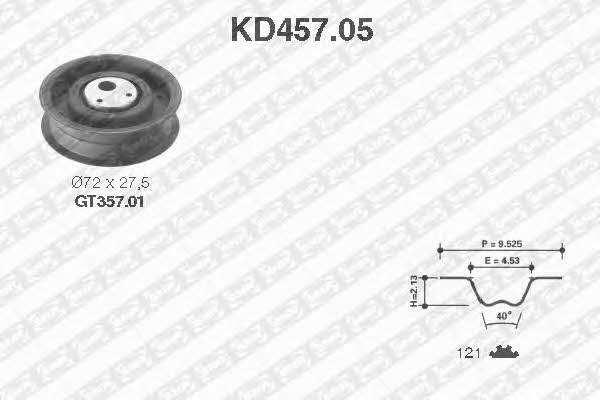 SNR KD45705 Timing Belt Kit KD45705