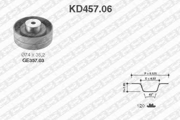SNR KD457.06 Timing Belt Kit KD45706