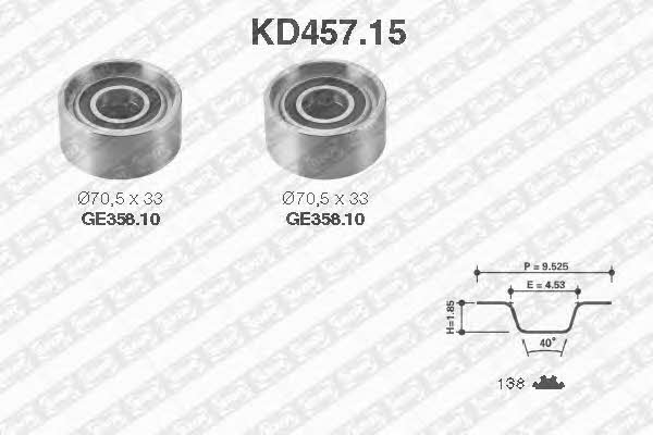 SNR KD457.15 Timing Belt Kit KD45715
