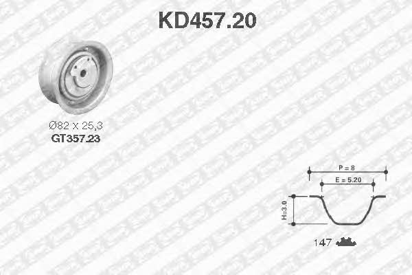 SNR KD45720 Timing Belt Kit KD45720