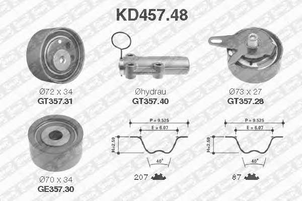 SNR KD45748 Timing Belt Kit KD45748