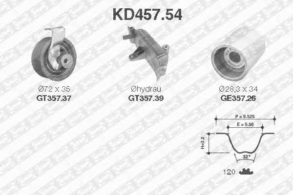 SNR KD45754 Timing Belt Kit KD45754